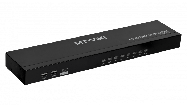 LK - ERU-108. MINITAR KVM RACK 8-PC/Server USB/VGA requiere cables ECAB ...