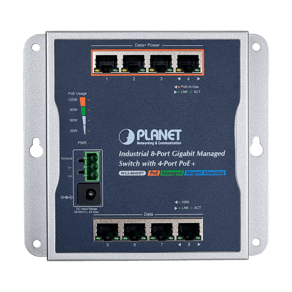 ルーター・ネットワーク機器 PLANET WGS-804HP PoE Switch Planet WGS-804H | Buy WGS-804H Planet 8-Port 10/100/1000T