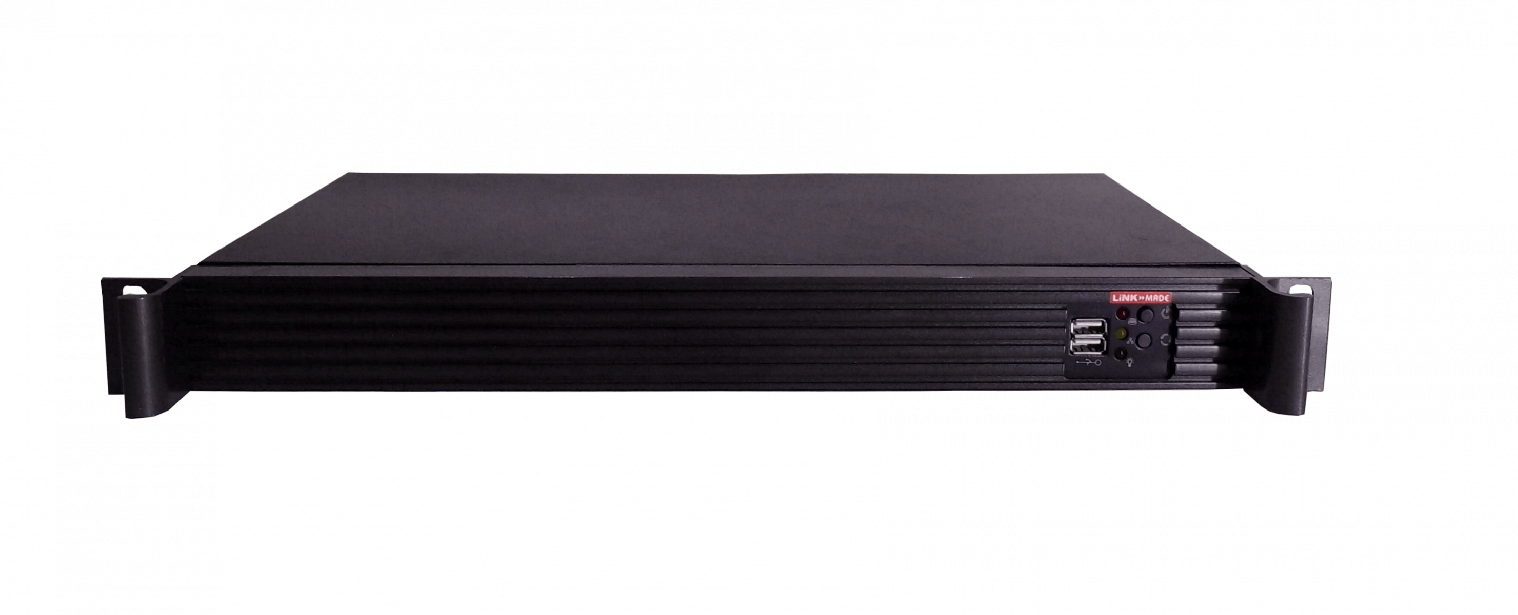 LK - RAG-1U. LINKMADE 1U Case Rack 2-HDD 1-5.25 Mini-ITX s/Fuente REQ ...