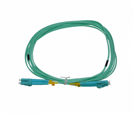 LK - UOC-3. UBIQUITI 3mt LC-LC OM3 MultiModo MM Duplex Jumper Fibra 2mm ...