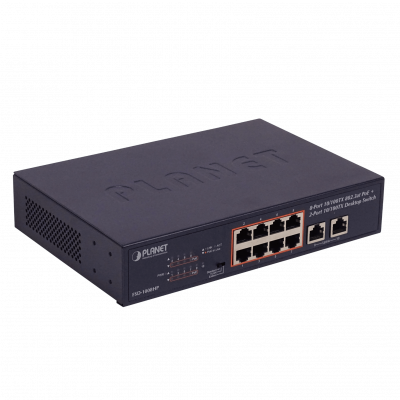 TP-LINK TL-SG2210MP Switch Di Rete Gigabit Ethernet  10/100/1000  Nero Supporto Power Over Ethernet Poe 6935364030674