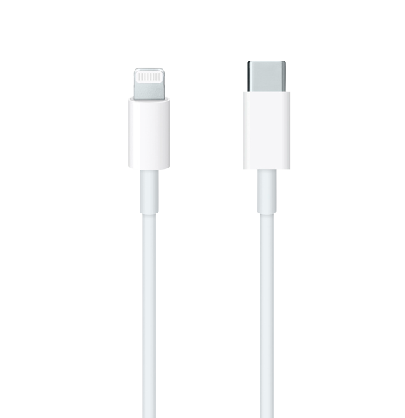 APPLE 1MT USB-C-MACHO A LIGHTNING-MACHO CABLE ORIGINAL S/CAJA MUQ93AM