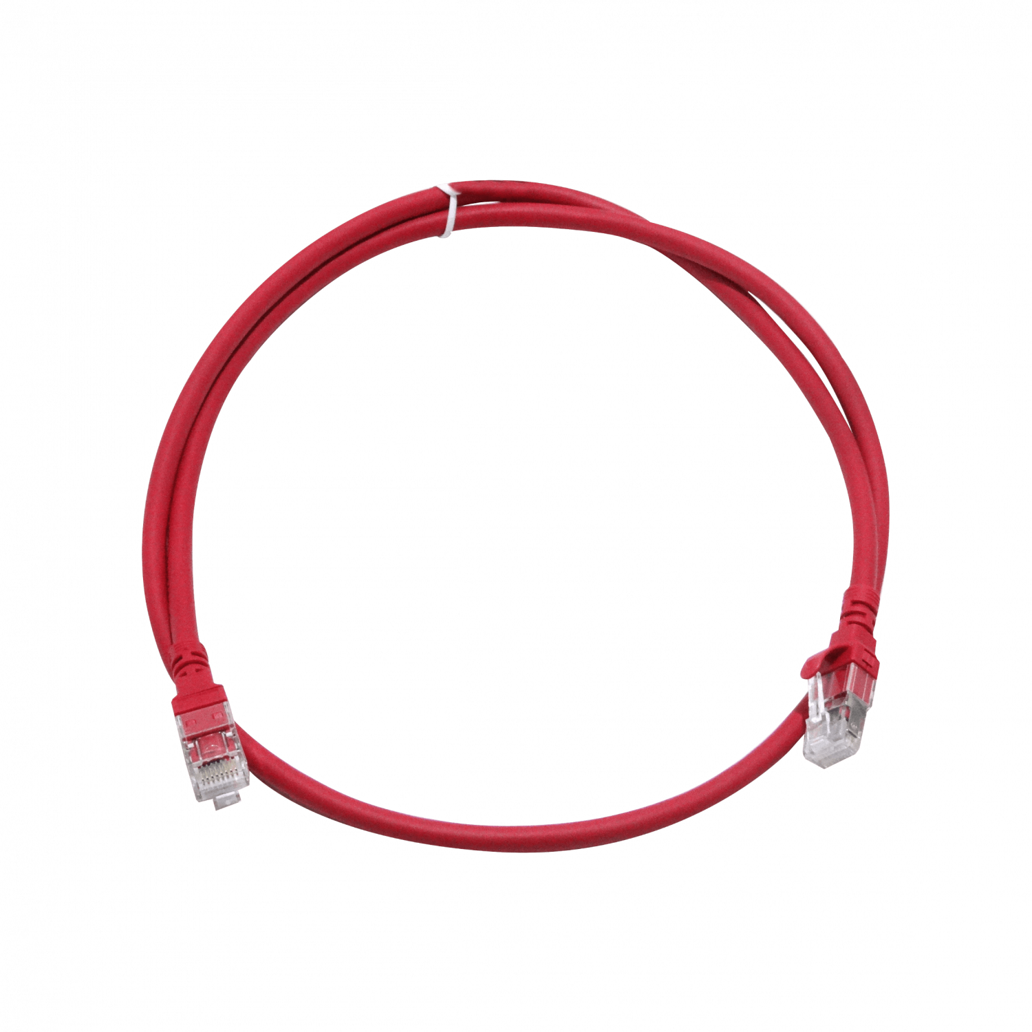 LINKMADE 1MT CAT6A U/FTP ROJO LSZH CABLE PATCH INYECTADO MULTIFILAR