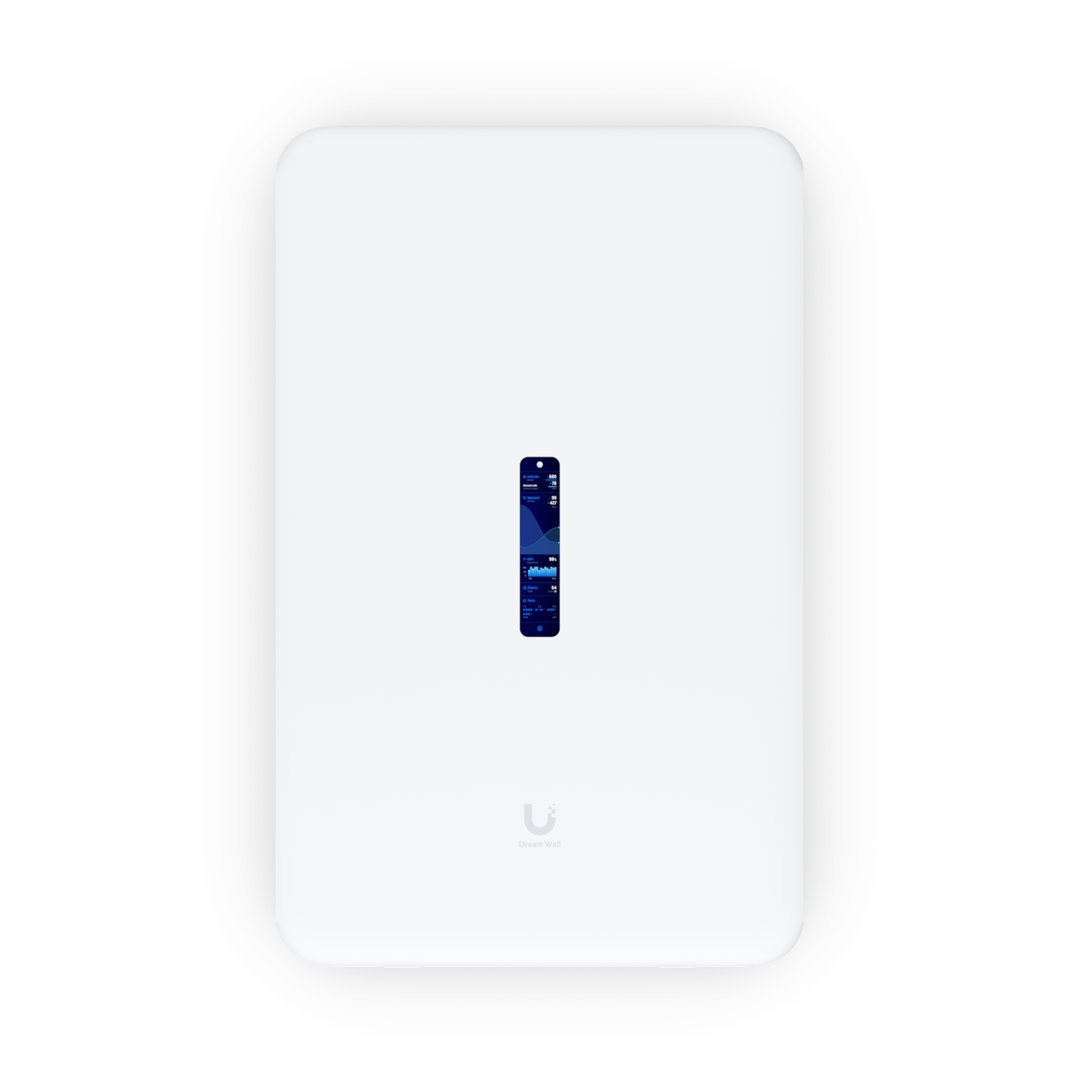 UBIQUITI WIFI6 17-1000(12-POE) 1-2500 2-SFP+ UNIFI CONSOLE DREAM WALL