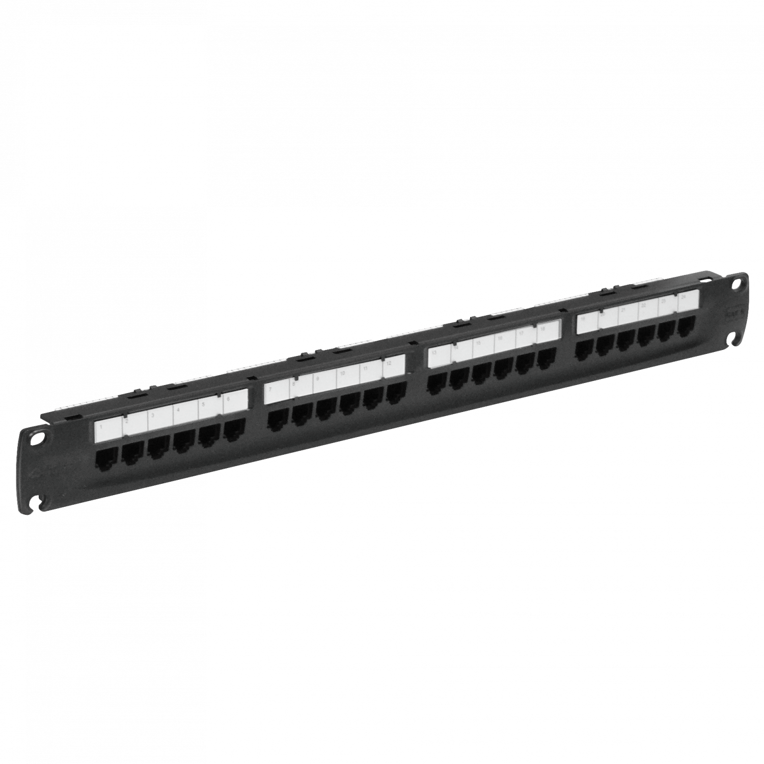 FURUKAWA 24-RJ45 CAT6 U/UTP MULTILAN 24AWG PATCH PANEL 1U 35030015