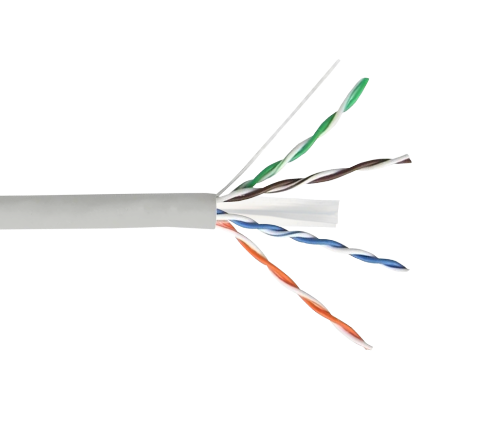 LINKMADE LSZH GRIS CAT6 UTP 300MT UNIFILAR COBRE CAJA CABLE TAIWAN