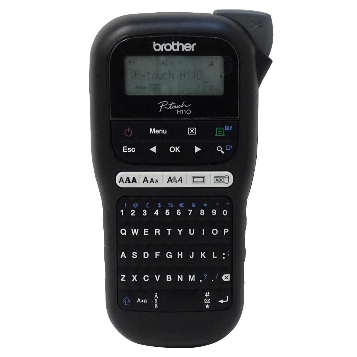 BROTHER BLACK QWERTY ROTULADORA ETIQUETADORA TZE/3,5-12MM REQ/6-AAA