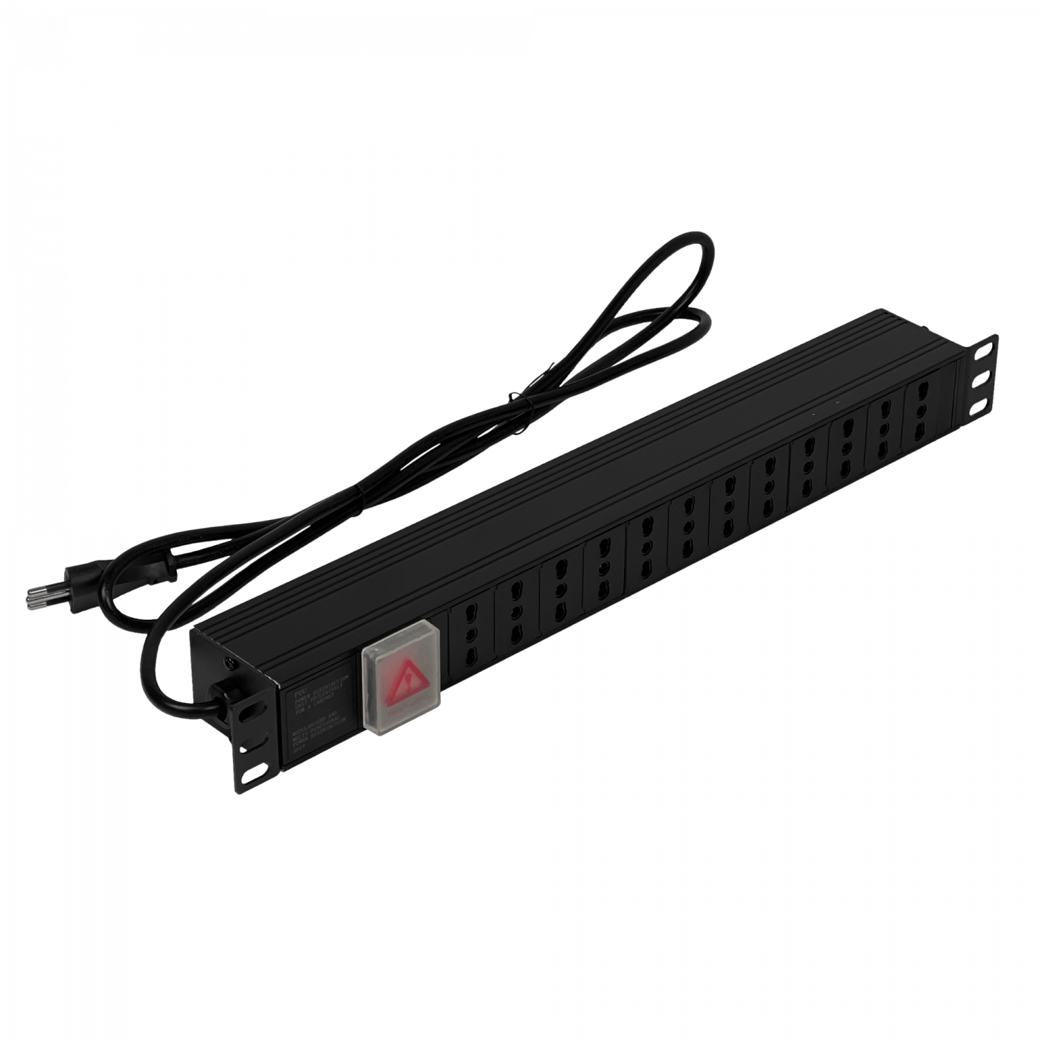 RG12CH PDU REGLETA 12-HEMBRA-CH 10A RACK-1U SWITCH-PILOTO