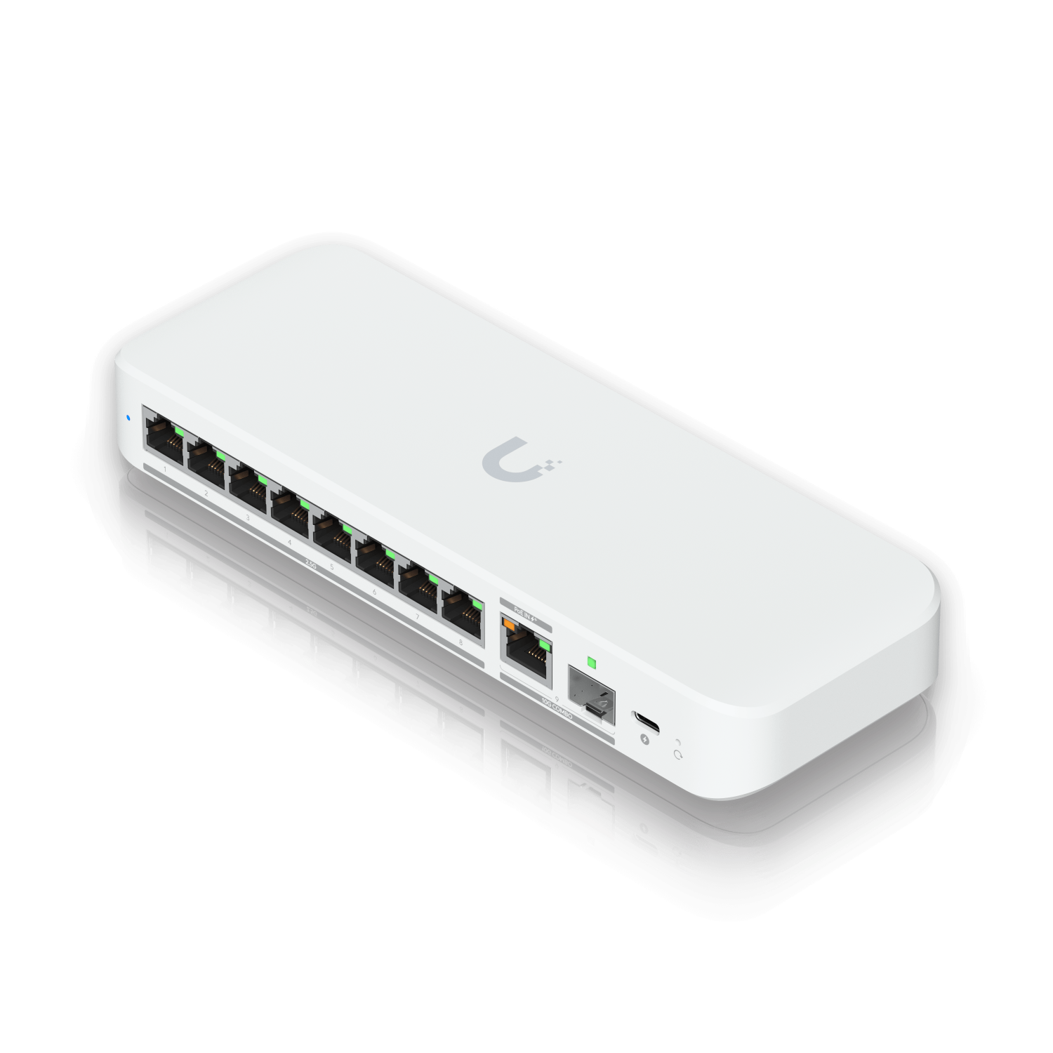 UBIQUITI 8-2500 1-10G/IN 1-SFP+ USB-C SWITCH L2 UNIFI USW-FLEX-2.5G-8