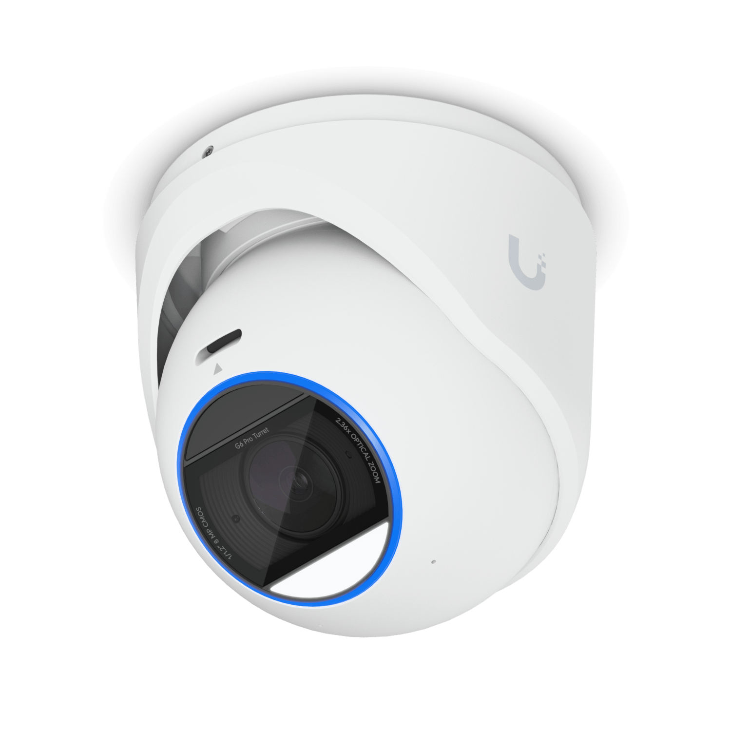 UI BLANCO MINIDOMO 8MP AI 2,36X 1-1000 IP66 IK04 CAMARAIP IR40 REQPOE+