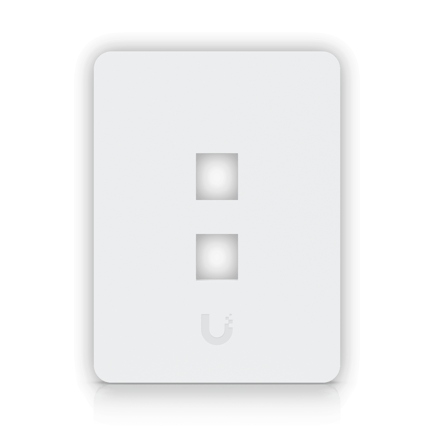UI 1-UNIDAD BLANCO 2-KEYSTONE VERTICAL FACEPLATE PINTABLE 118X88MM