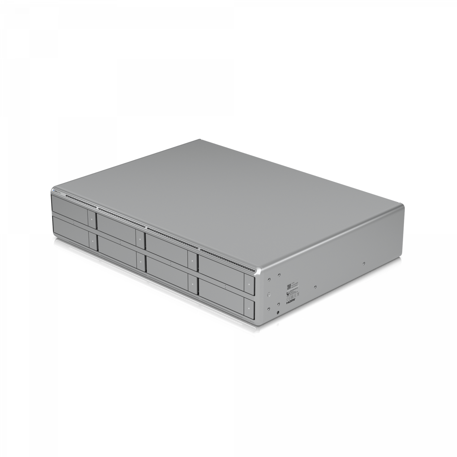 UI NVR HDMI 8XHD-RAID 1-2500 1-SFP+10G 2U-RACK OPC-REDUNDANTE/USP-RPS