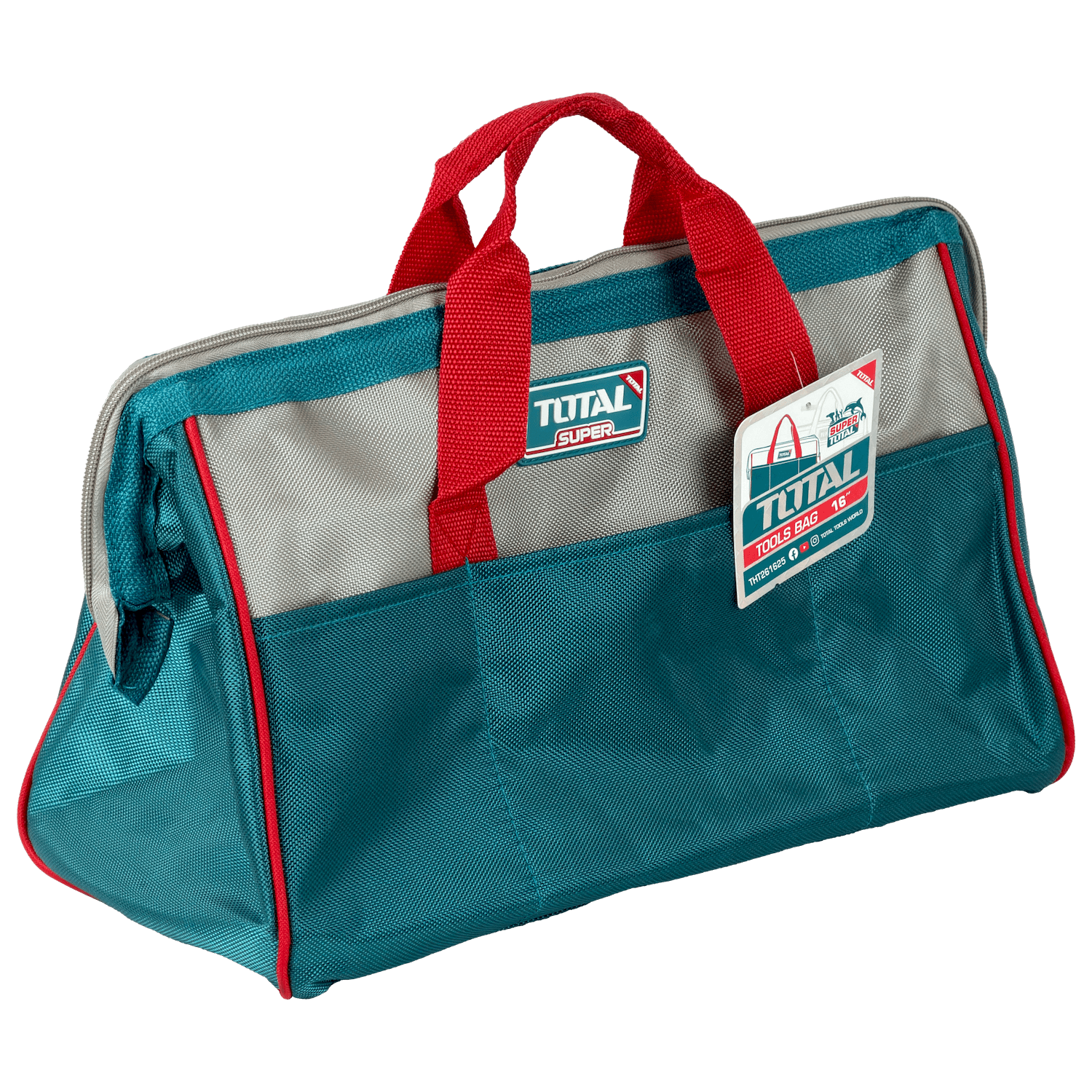 TOTAL 15KG 16-PULGADAS BOLSO PORTA HERRAMIENTAS THT261625