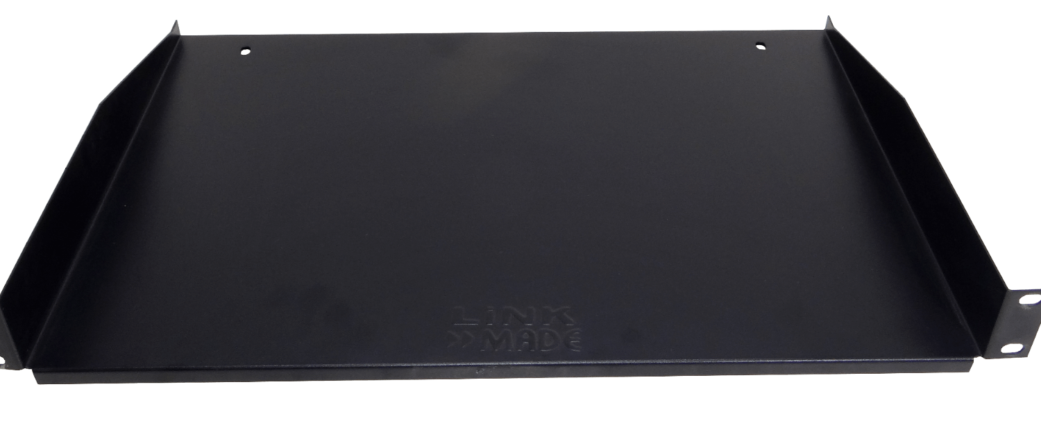 LINKMADE LISA 1U 30CM-FONDO BANDEJA NEGRA P/RACK REQ-TORNILLOS