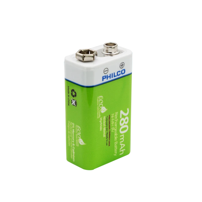 PHILCO 9V 280MAH PILA/BATERIA RECARGABLE NI-MH 42ULX92800