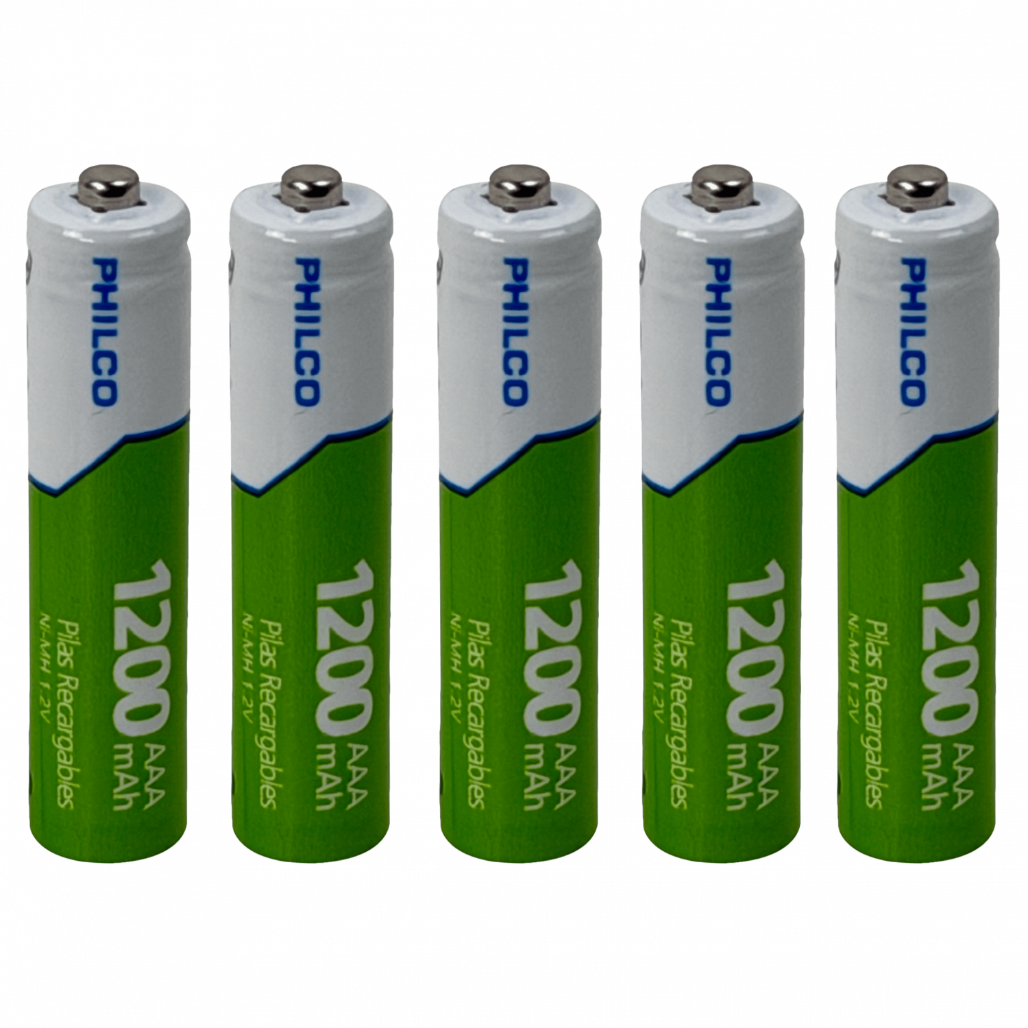 PHILCO AAA 5-PILA RECARGABLE 1200MAH 1,2V NI-MH PRECARGADA 42ULX-123A5
