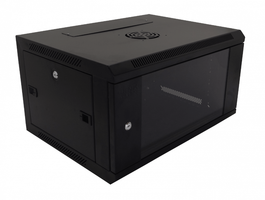 LINKMADE 45CM 5U GABINETE RACK PARED NEGRO