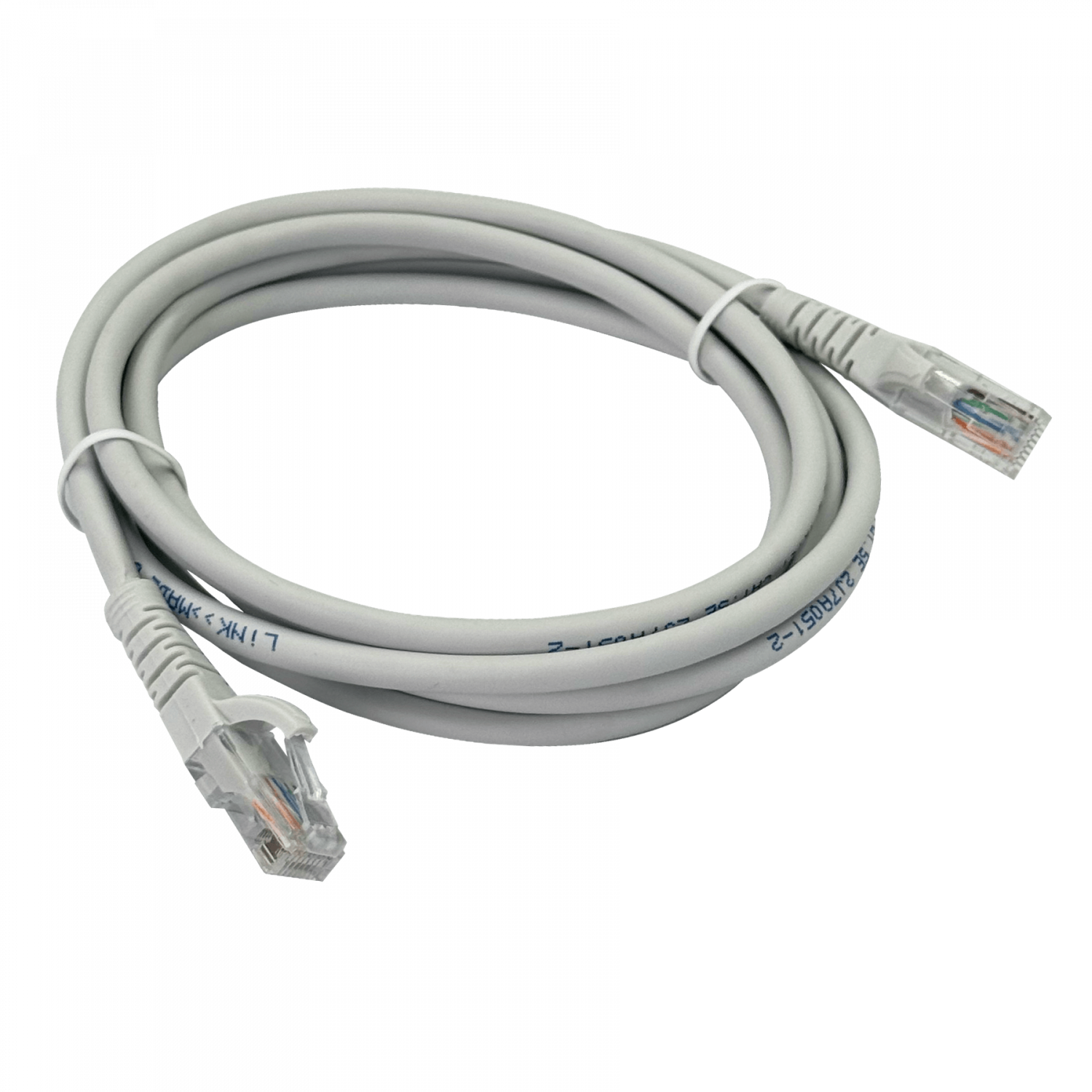 LINKMADE 2MT CAT5E GRIS LSZH CABLE PATCH INYECTADO MULTIFILAR