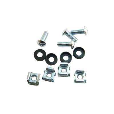 M6-4KIT KIT 4 TORNILLOS/PERNOS Y TUERCAS ENJAULADAS PARA RACK 10P 19P