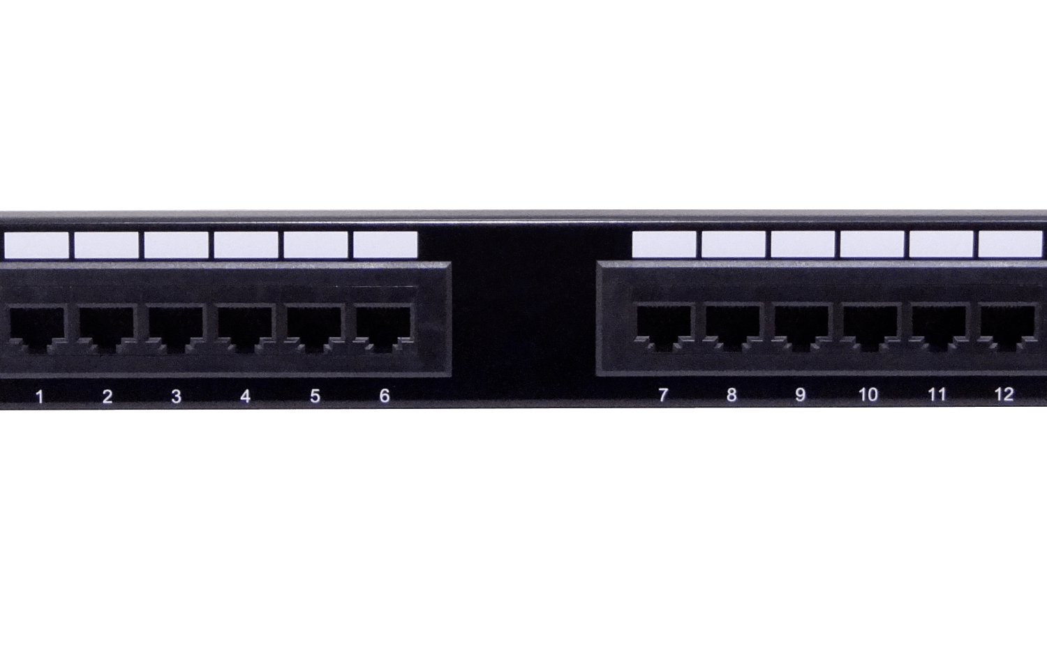 LINKMADE 12-RJ45 CAT5E UTP PATCH PANEL 1U UL CERTIFIC