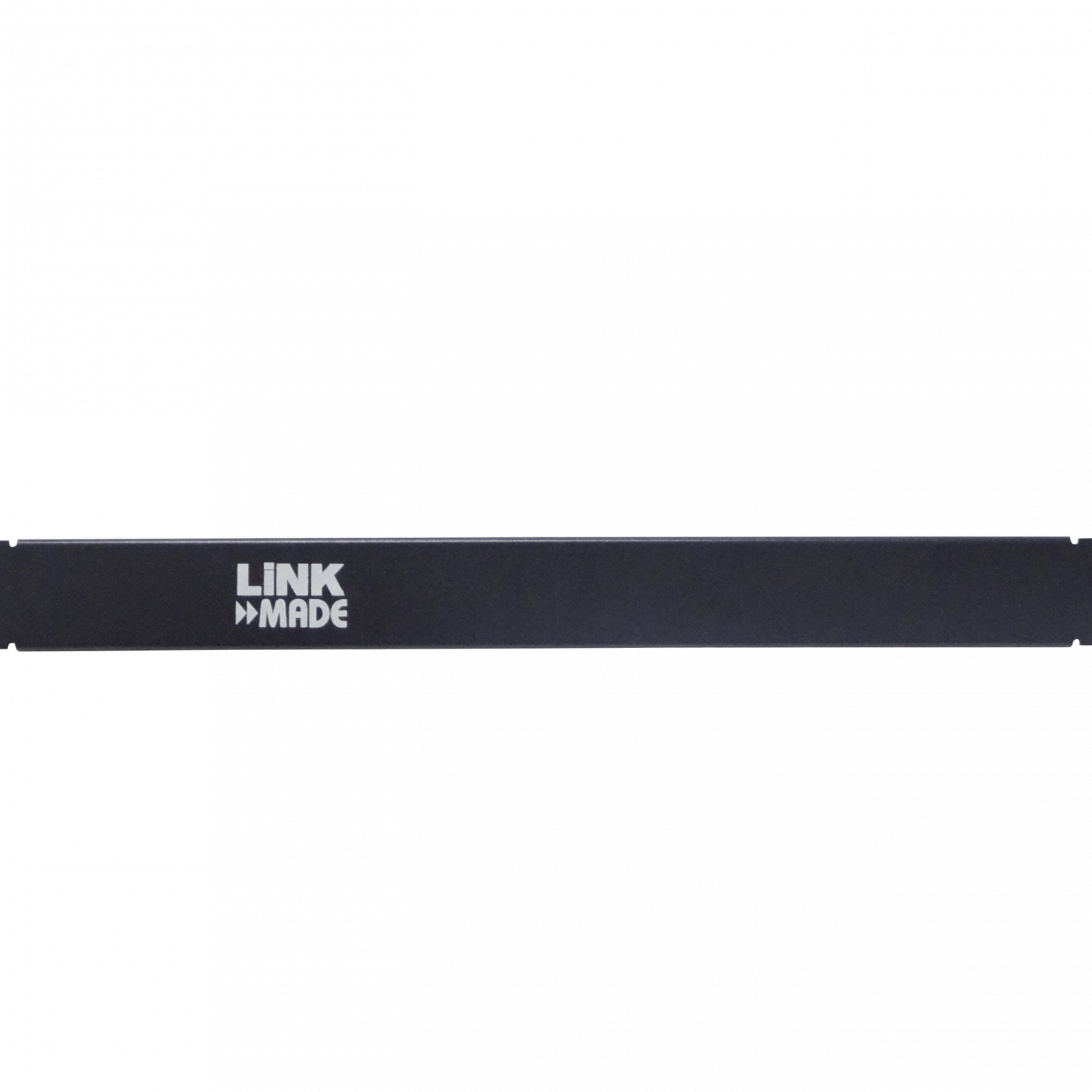 LINKMADE 1U TAPA CUBRE ESPACIO RACK 19 PULGADAS FIERRO NEGRO