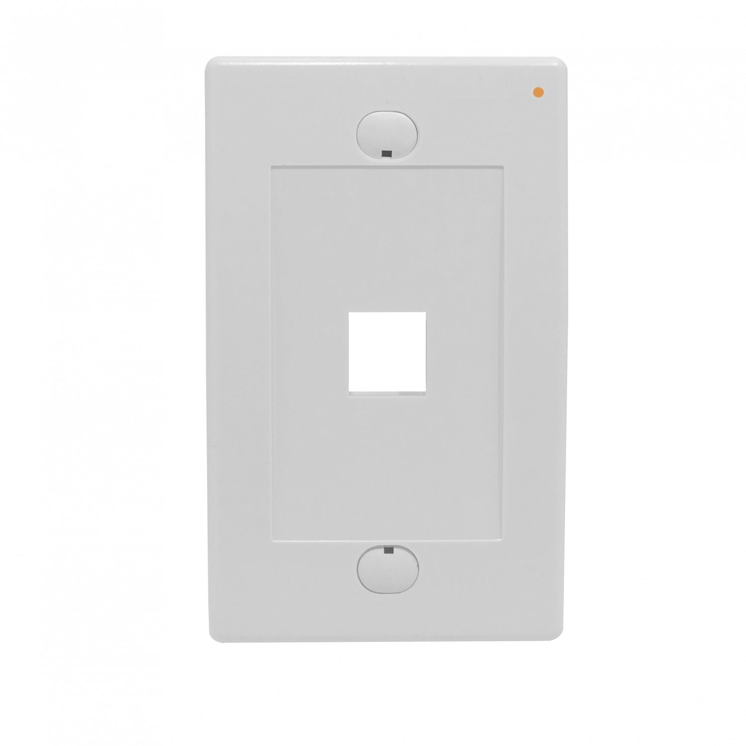 FP1WL LINKMADE BLANCO 1-KEYSTONE VERTICAL FACEPLATE 70X114MM