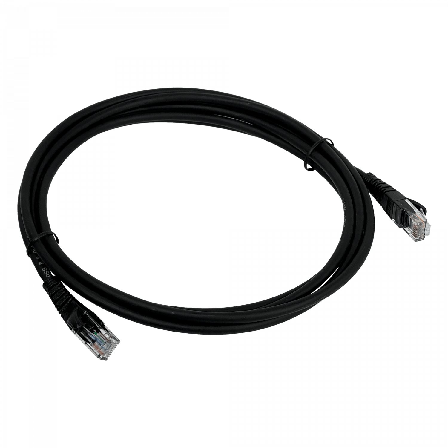 LINKMADE 3MT CAT5E NEGRO LSZH CABLE PATCH INYECTADO MULTIFILAR