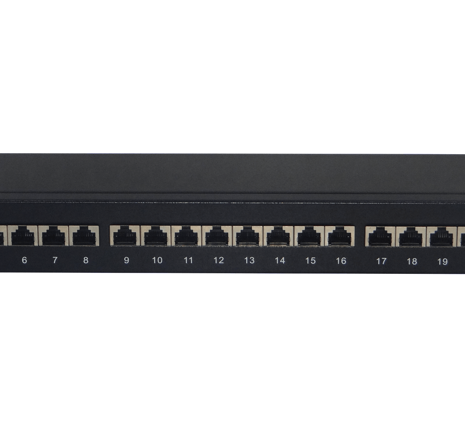LINKMADE 24-RJ45 CAT6 FTP SFTP BLINDADO PATCHPANEL 1U CERTIFICACION-UL