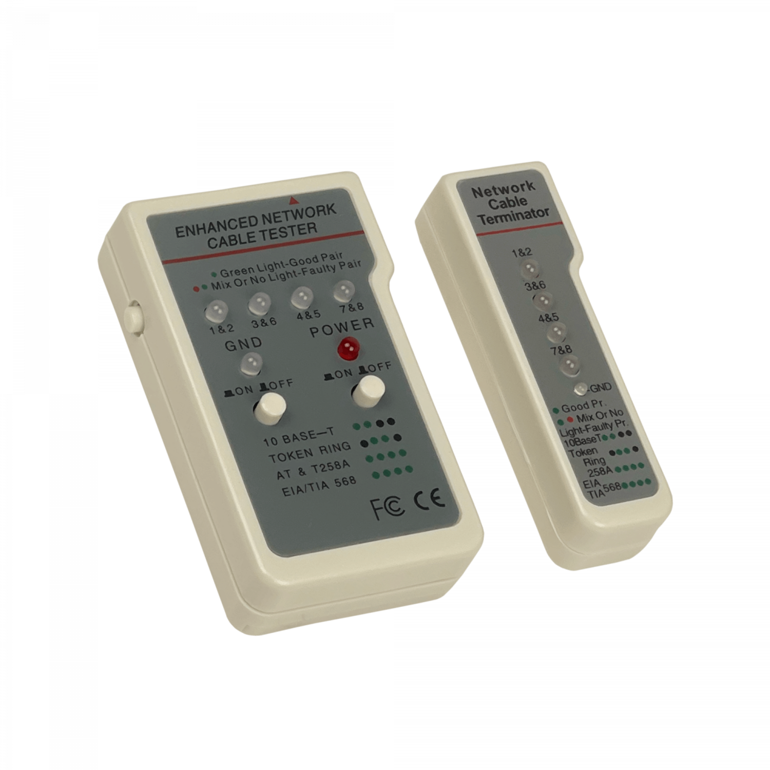 LINKMADE TESTER RED TAIWAN RJ45 S/BAT9V