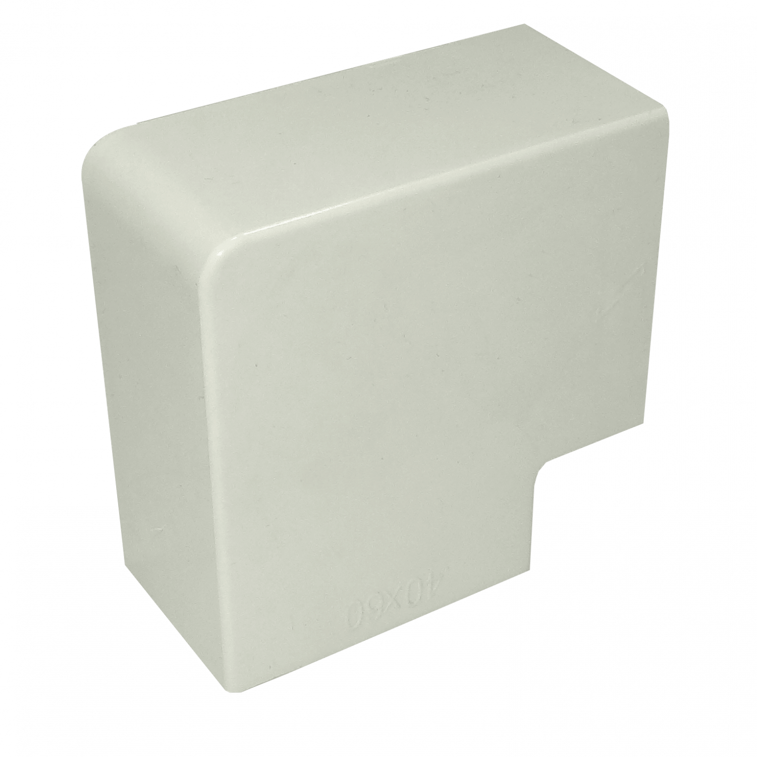 LINKCHIP 60X40MM ANGULO PLANO BLANCO CCA-6040-AP. PARA CANALETA QN6W.