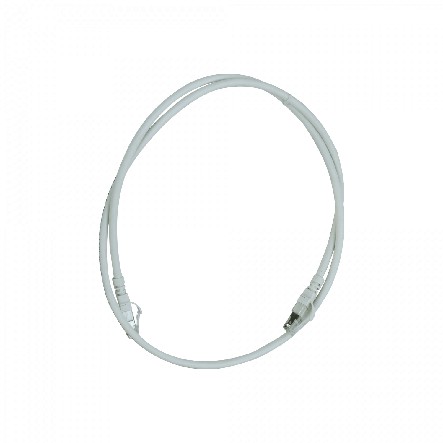 LINKMADE 1MT CAT6A U/FTP BLANCO LSZH CABLE PATCH INYECTADO MULTIFILAR