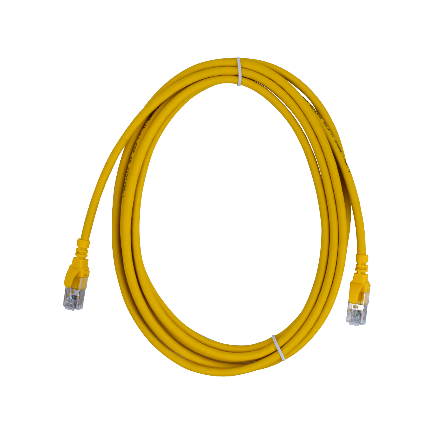 LINKMADE 3MT CAT6A U/FTP AMARILLO LSZH CABLE PATCH INYECTADO MULTIFILR