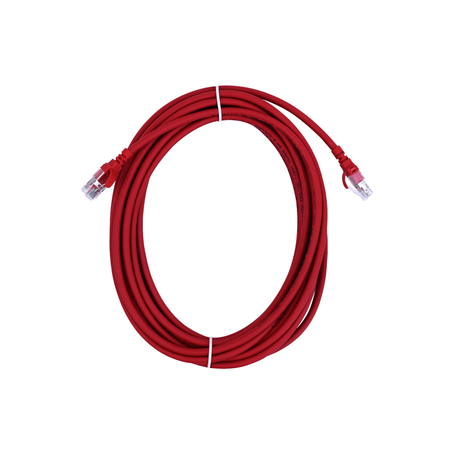 LINKMADE 5MT CAT6A U/FTP ROJO LSZH CABLE PATCH INYECTADO MULTIFILAR