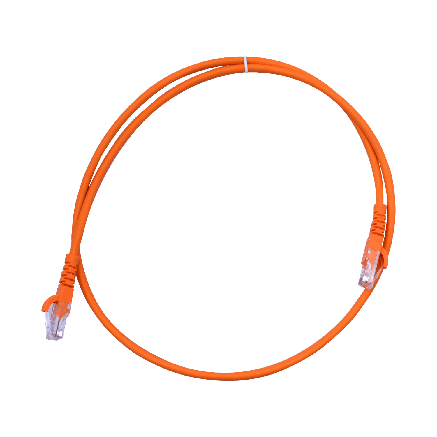 LINKMADE 1MT CAT6 NARANJO LSZH CABLE PATCH INYECTADO MULTIFILAR