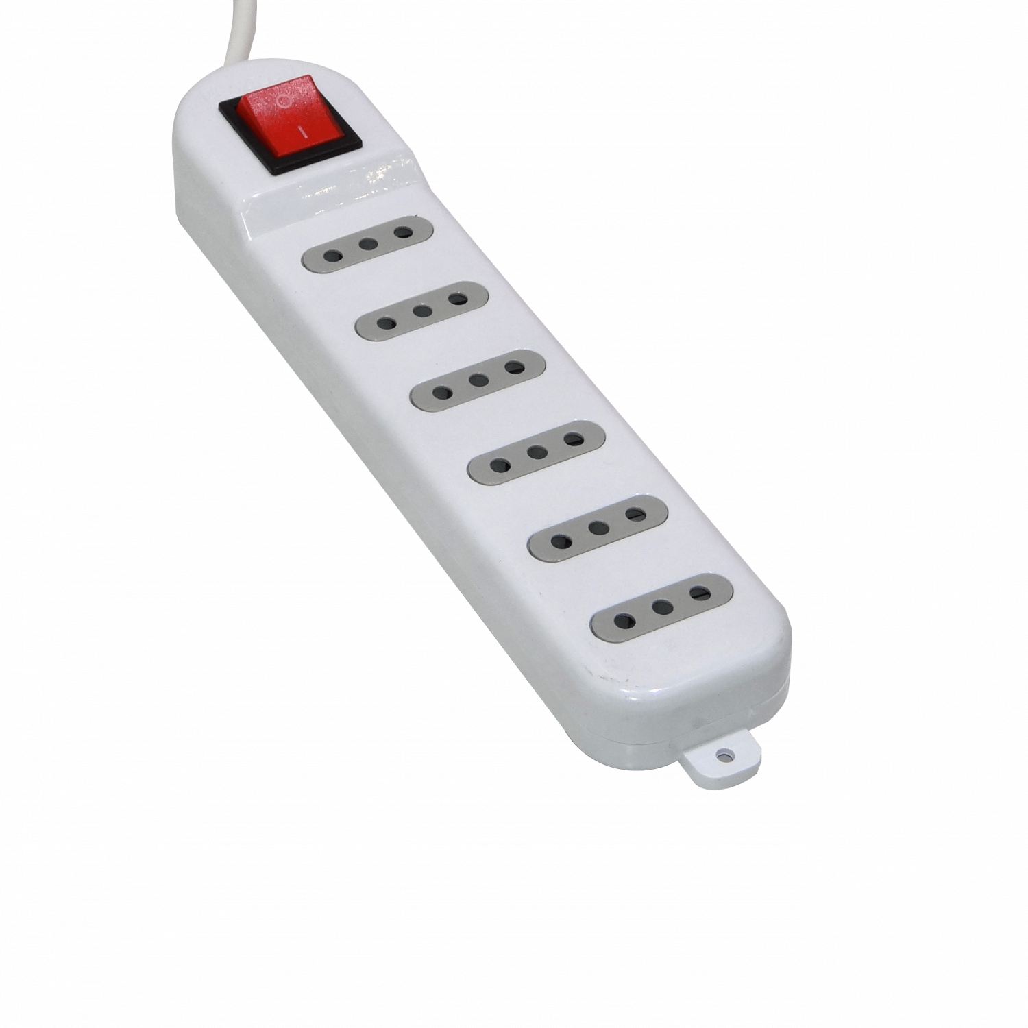 KALOP 5MT 6-IH ALARGADOR BLANCO 10A ZAPATILLA PILOTO-INTERRUPT KL50234