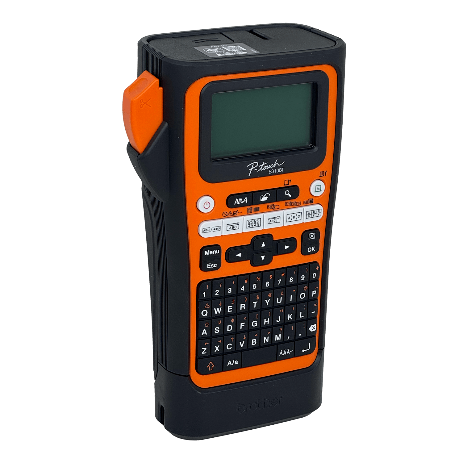 BROTHER NO-USB BAT-INTERNA/6-AA QWERTY 3,5-18MM TZ/HS ROTULADORA