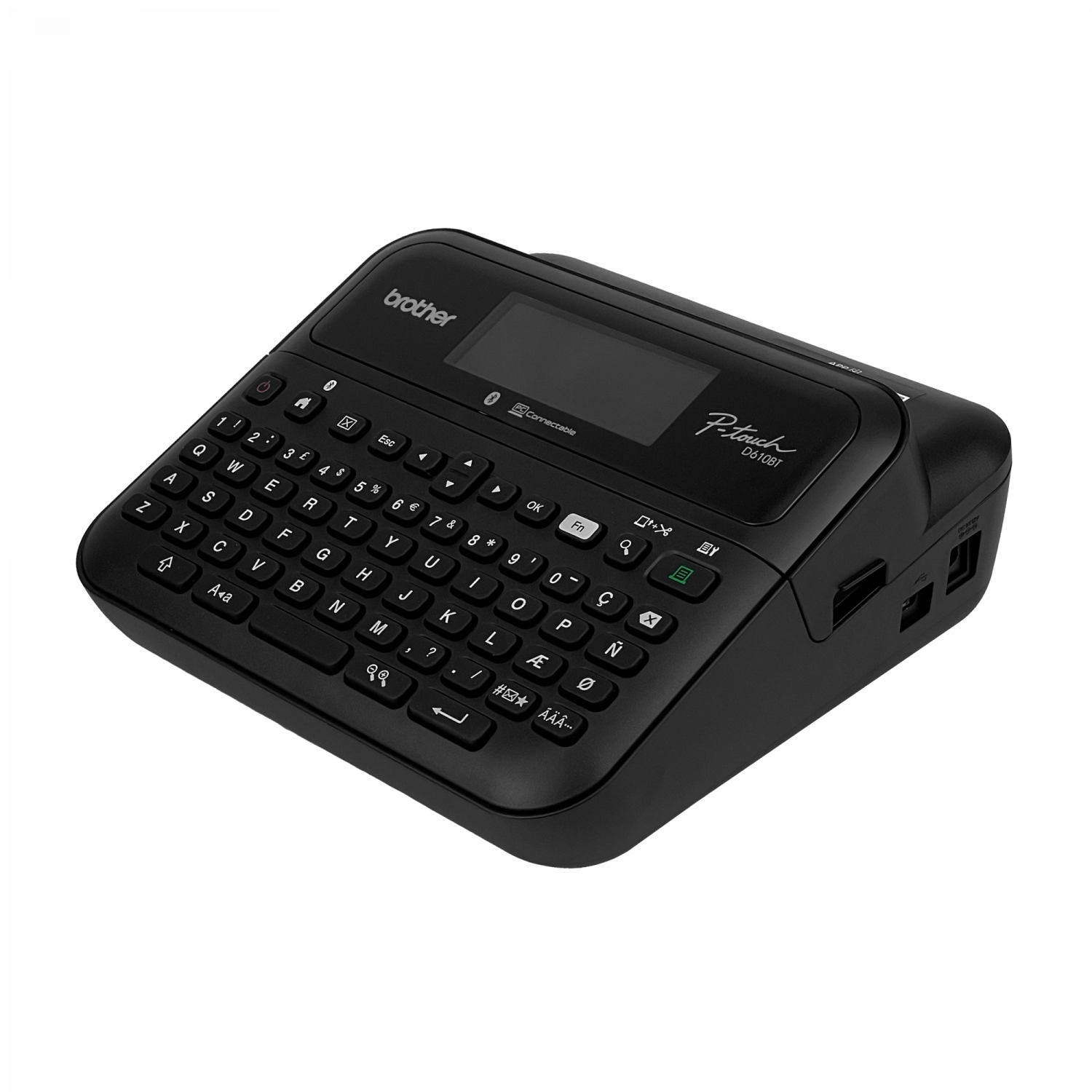 BROTHER QWERTY ROTULADORA USB/INDEP TZ3.5-24MM INC-TRAFO OPCION/6-AA