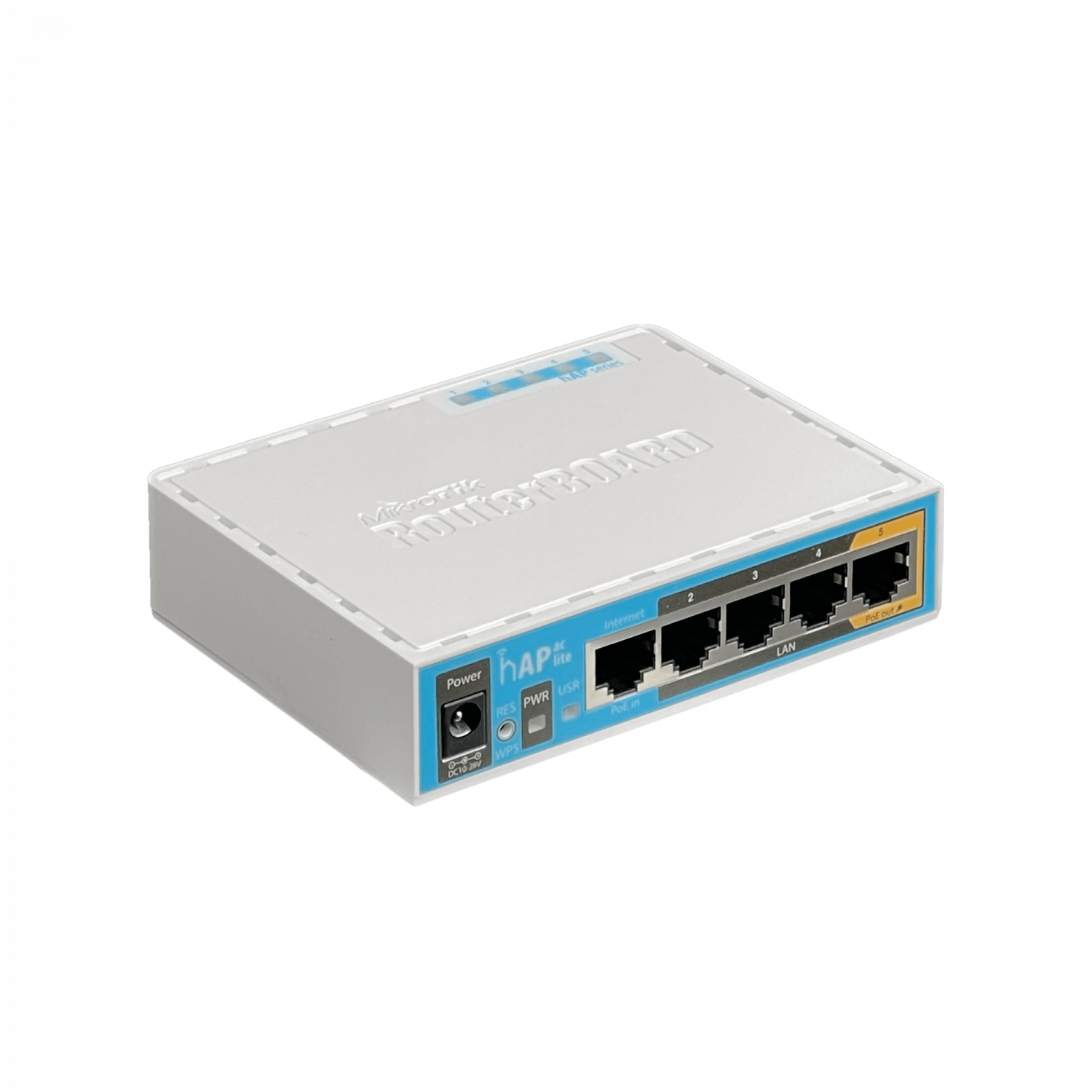 MIKROTIK 5-100 AC750 2,4GHZ/5GHZ USB L4 POE-IN-OUT RB952UI-5AC2ND