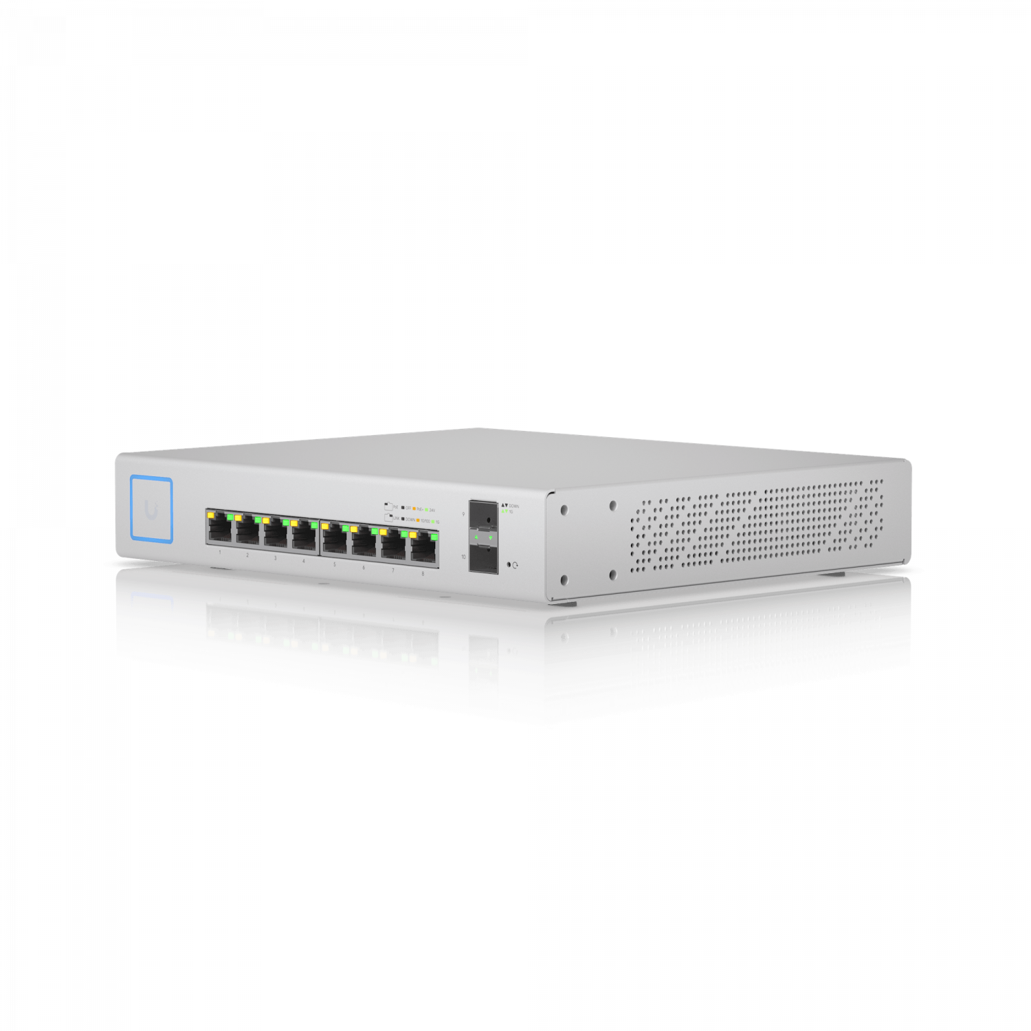 UBIQUITI SWITCH 120W-TOT 8-1000-POE24/48AF/52AT 2-SFP REQ-UNIFI
