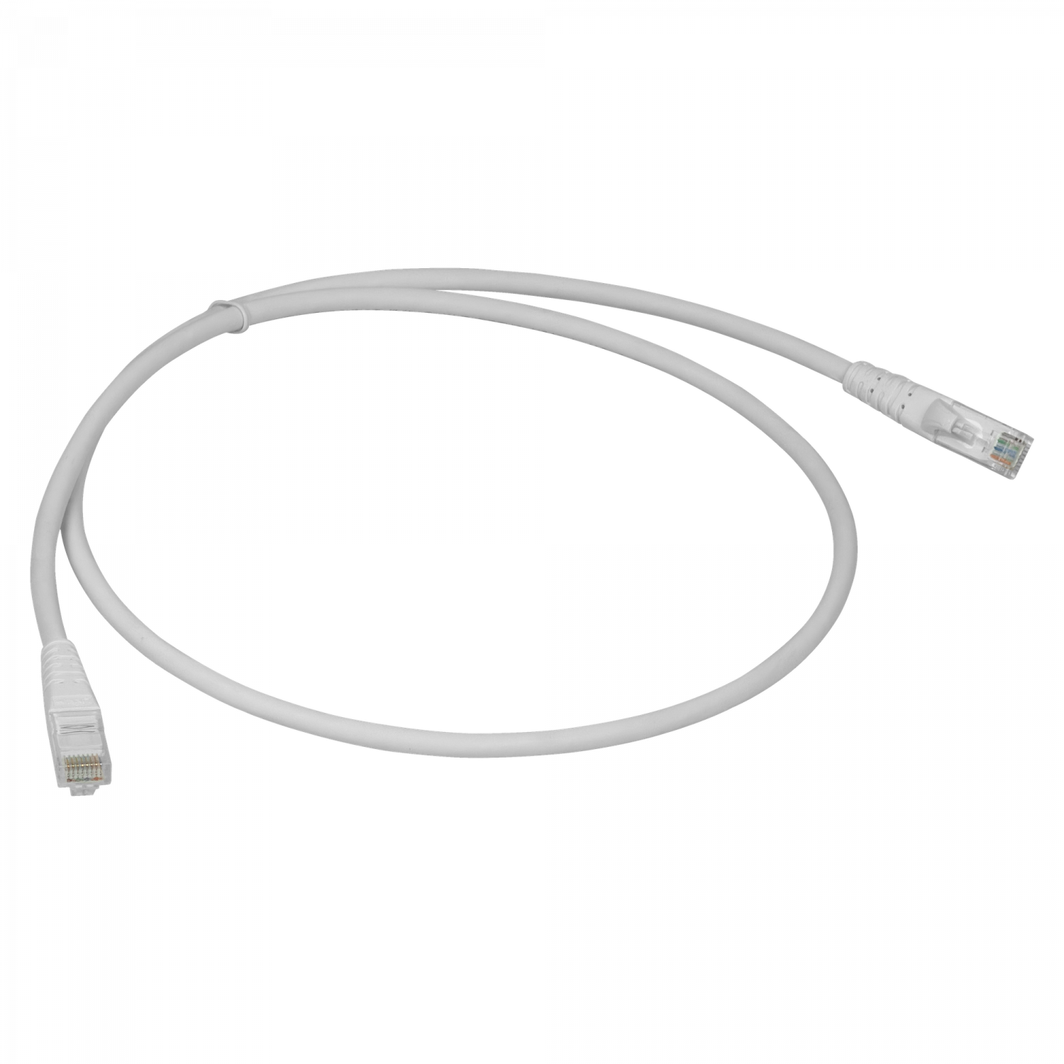 LINKMADE 1MT CAT6 U/UTP BLANCO LSZH CABLE PATCH INYECTADO MULTIFILAR
