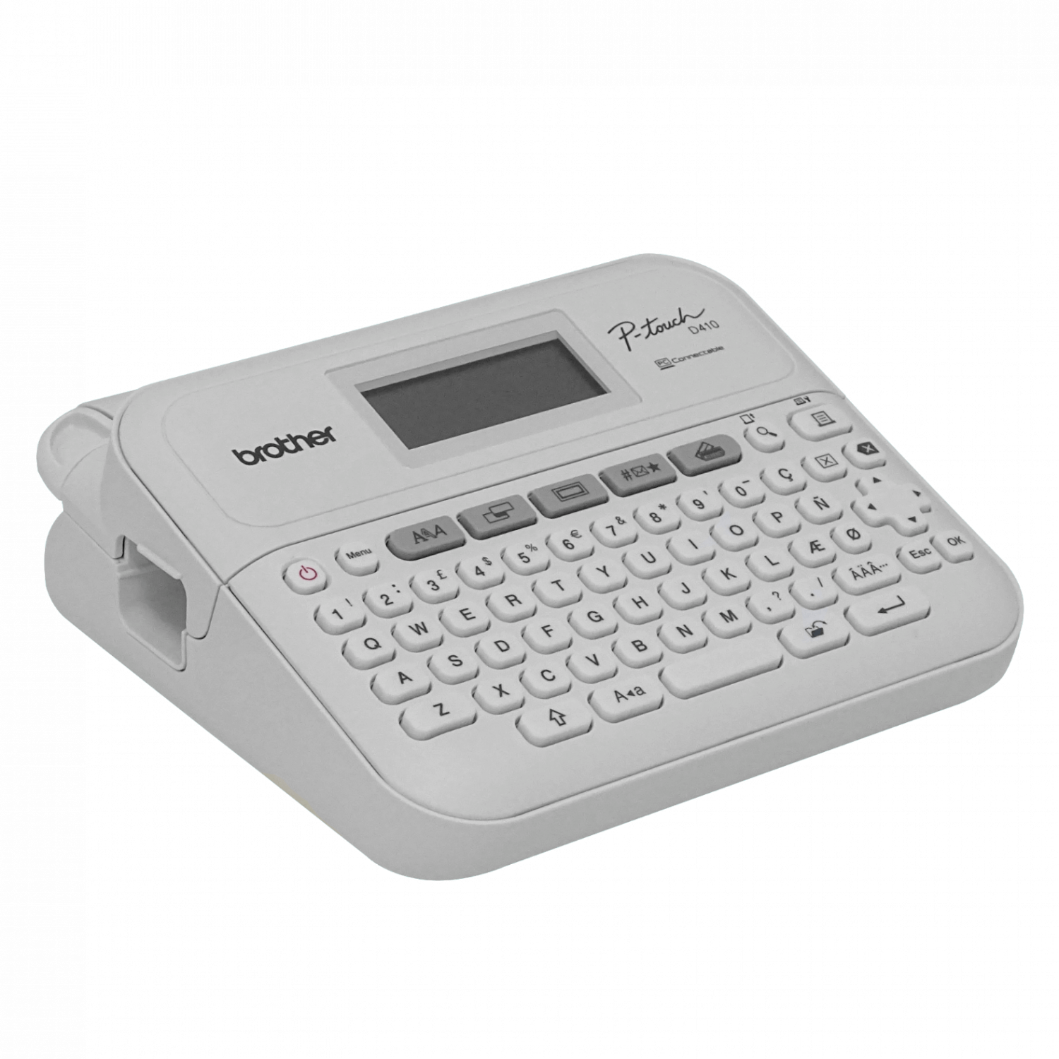 BROTHER QWERTY ROTULADORA NO-USB TZ3,5-18MM INC/6-AA OPCION/FUENTE-12V