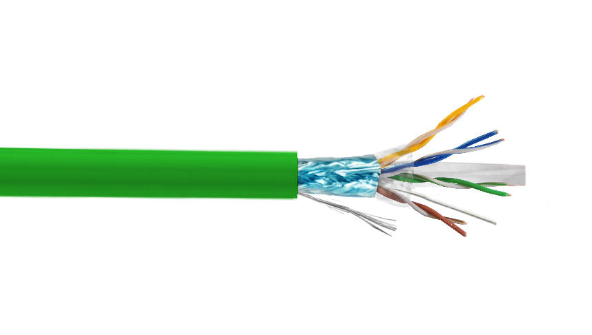 FURUKAWA LSZH VERDE CAT6A F/UTP 305MT UNIFIL 23AWG CAJA CABLE 23370095